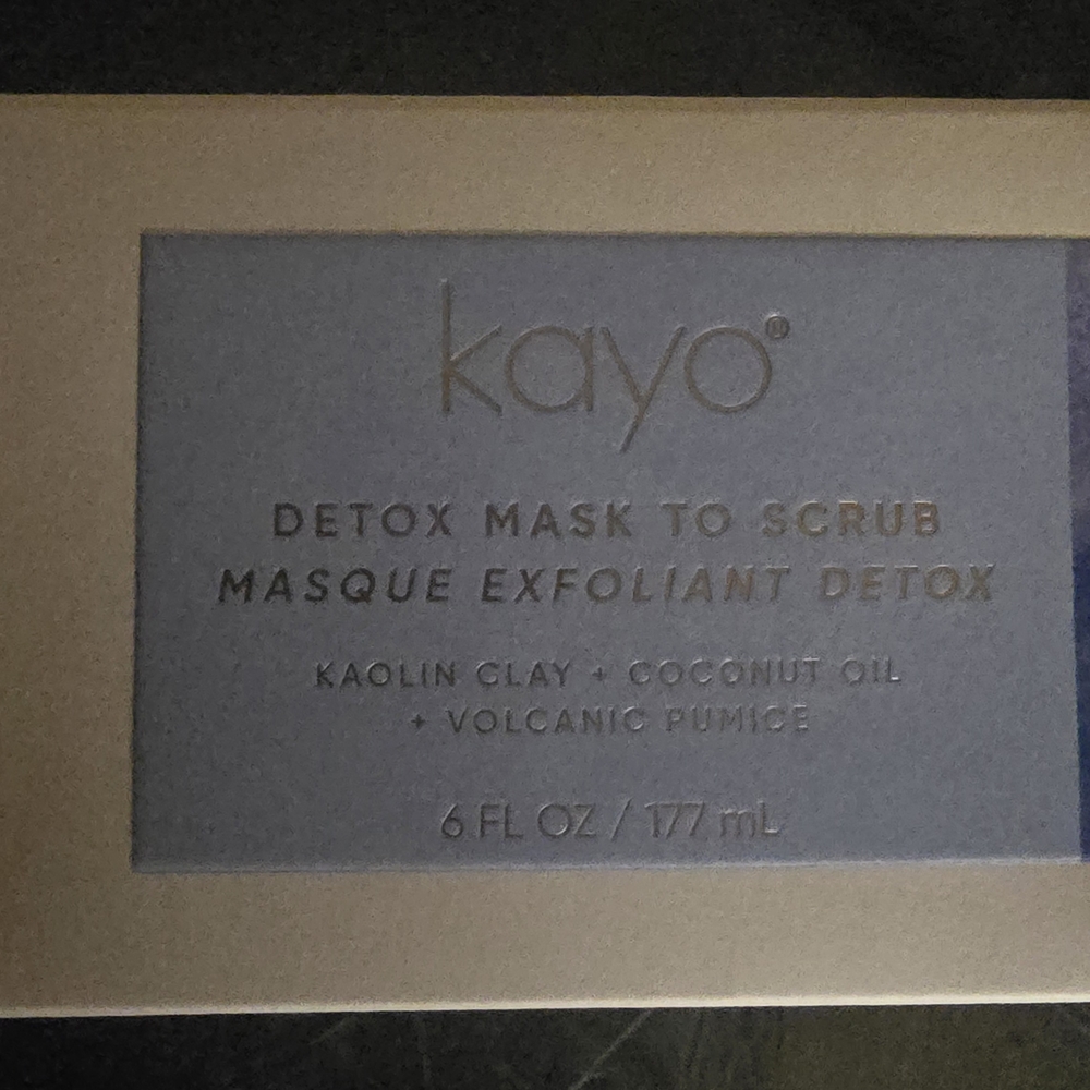 Detox Mask to Scrub - Cream